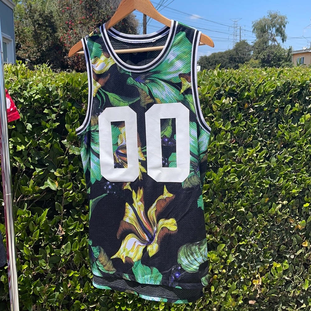 Floral Jersey Tank Top